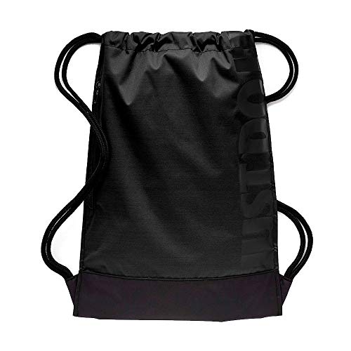 Drawstring Backpack with Zipper Pocket A7367
