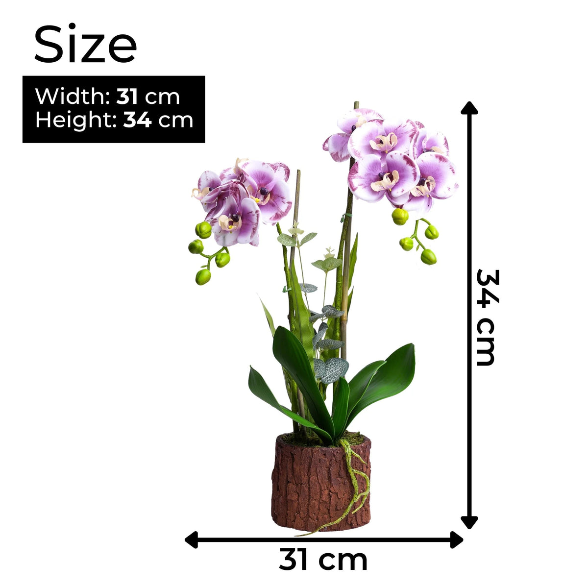 Faux Orchid Artificial Plant T708073