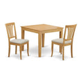 Oak Dining Table and 2 Chairs M439427