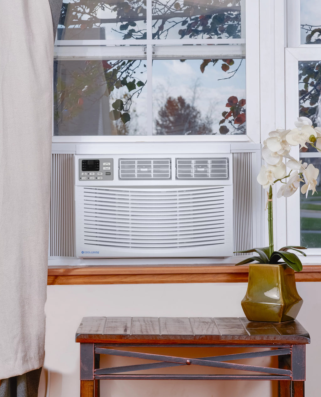 12,000 BTU 115-Volt Window Air Conditioner with Remote, White X3516