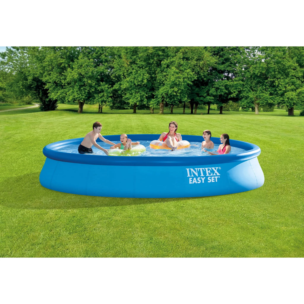 15ft x 33in Inflatable Swimming Pool with Filter Pump I965