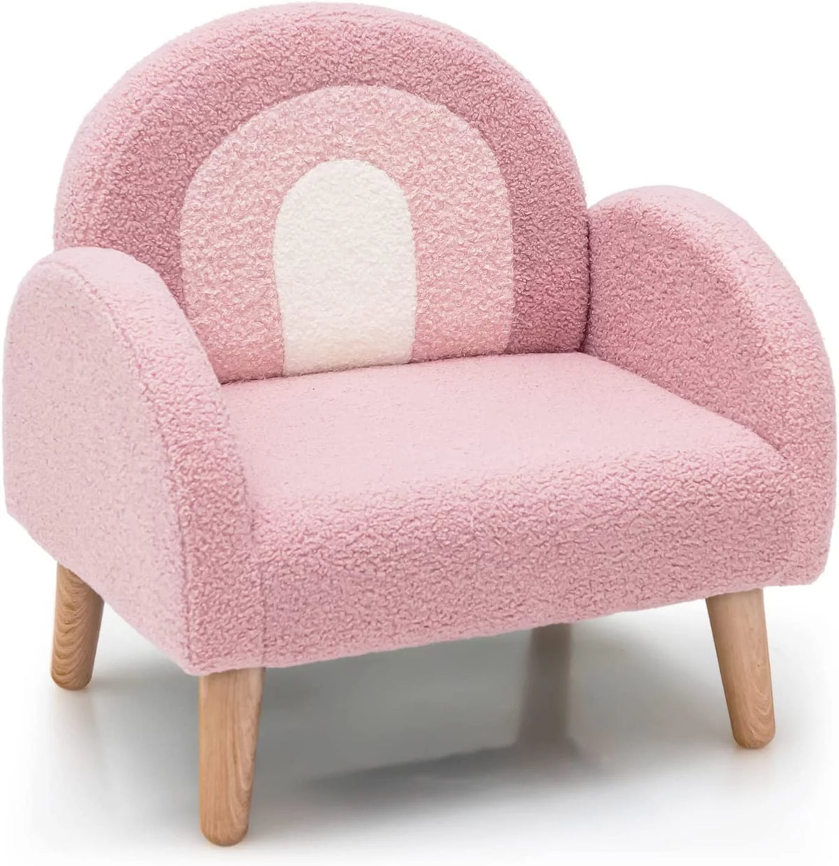 Pink Plush Kids Sofa R5222