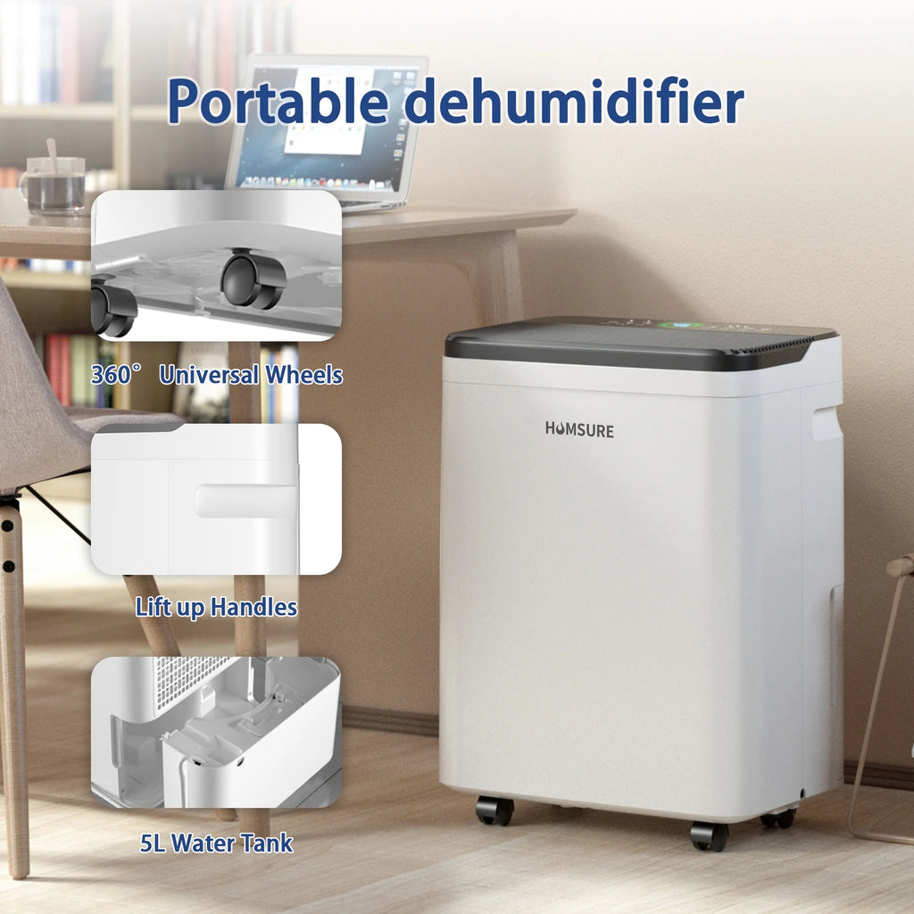50 Pint Dehumidifier with Humidity Control M558