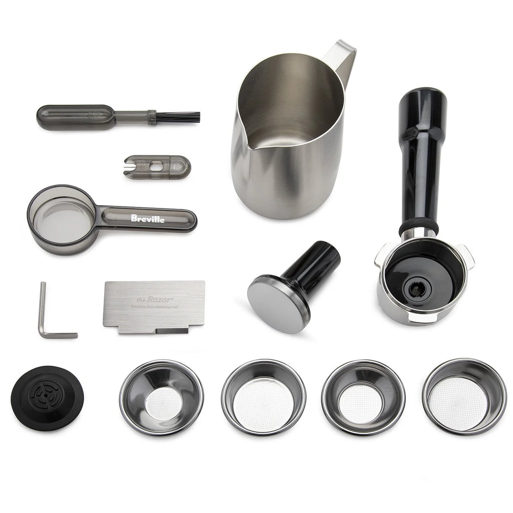 Coffee machine with cappuccinatore 15 bar stainless steel B357033