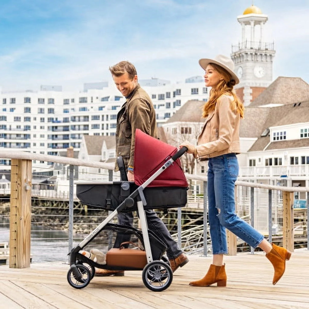 Pink Modular Travel System with Infant Car Seat Z4871