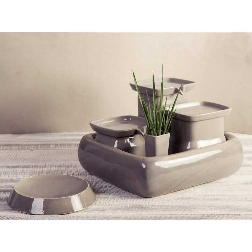 Ceramic Cat Water Fountain I4209