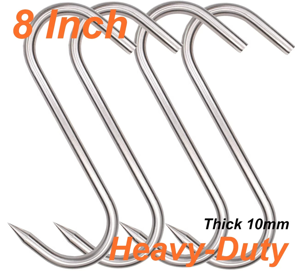 10mm 8inch Stainless Steel S-Hooks D2853