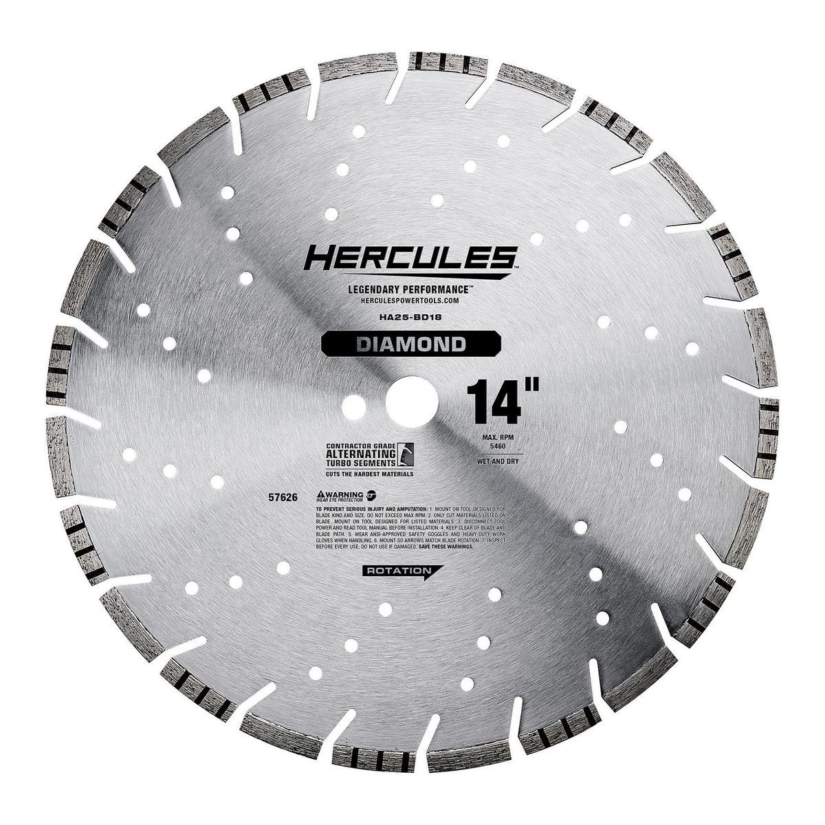14 in. Diamond Blade Z45591