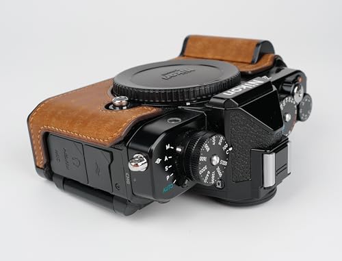 Handmade Genuine Leather Camera Half Case T496