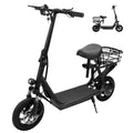 500W Electric Scooter with Seat and Carry Basket G7286
