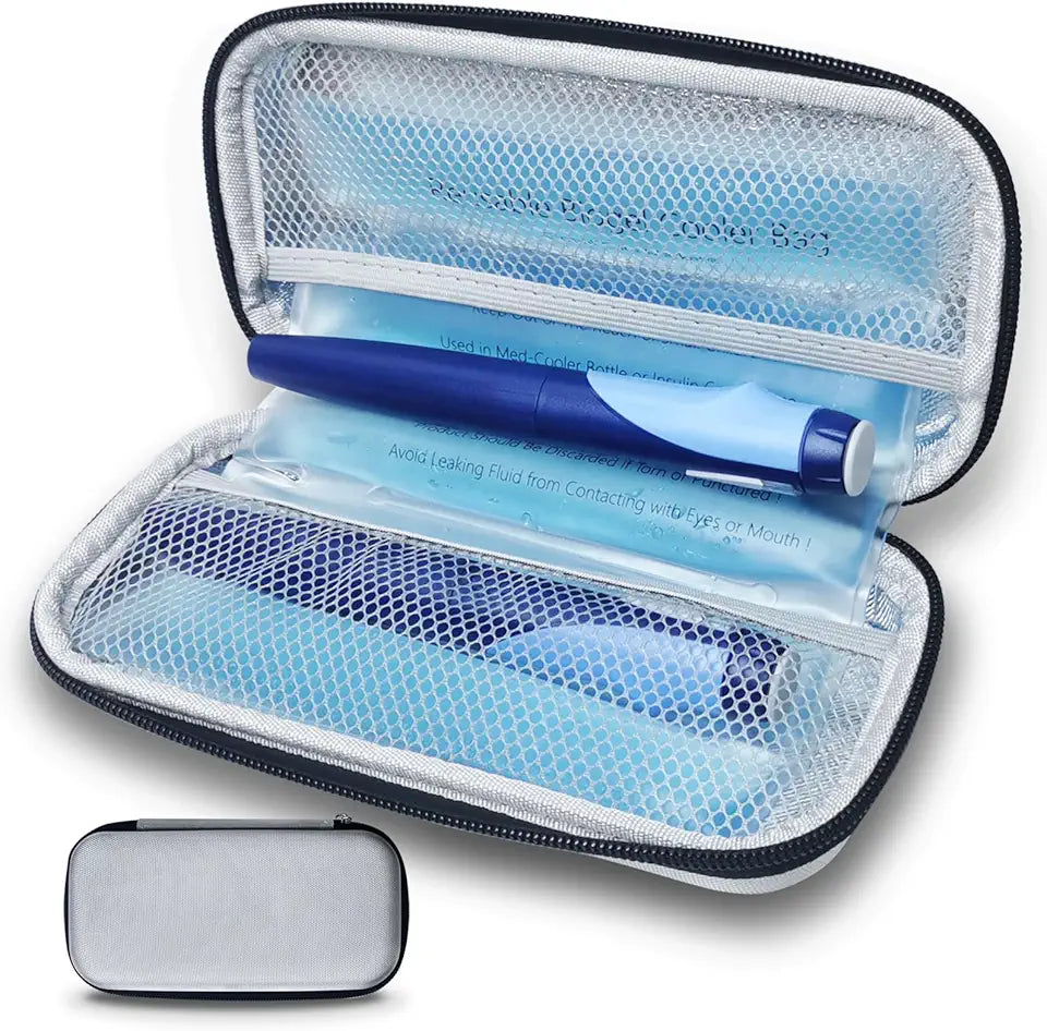 Portable Insulin Cooler Travel Case with 220-gram Cold Pack Y2205