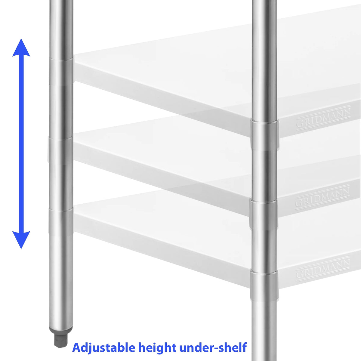 NSF Stainless-Steel Commercial Work Table with Backsplash - 30 x 72 Inches Q582