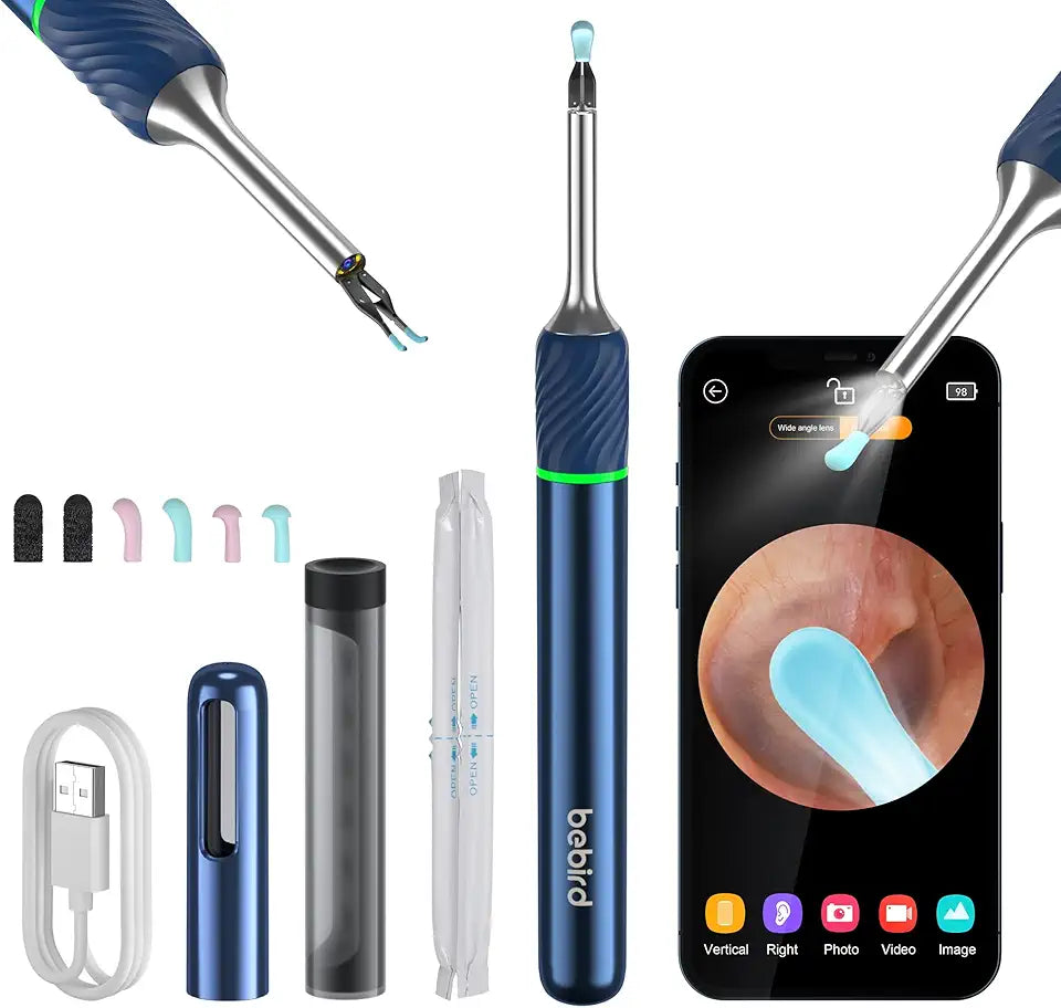 Ear Wax Removal Tool with Ear Camera and 2 Mode Ear Pick K6064