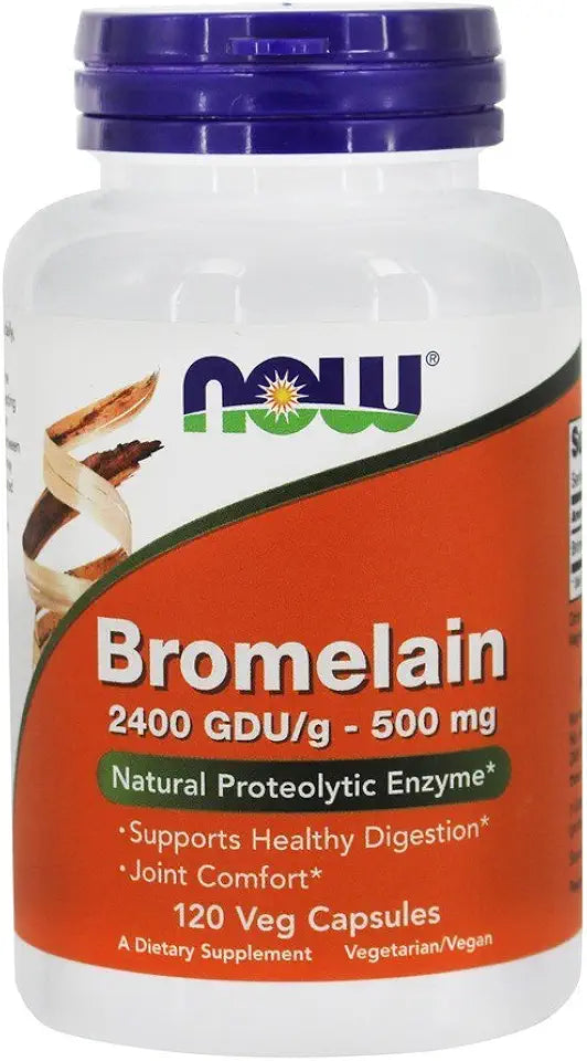 Bromelain 2400 GDU/g 500 mg 120 vcaps E5747