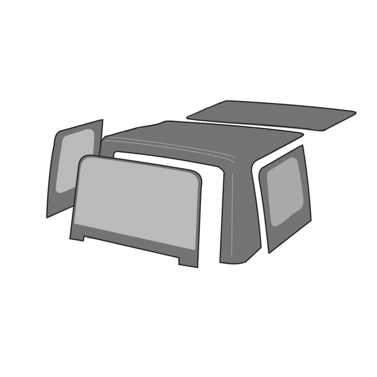 Factory Replacement Soft Top X485620
