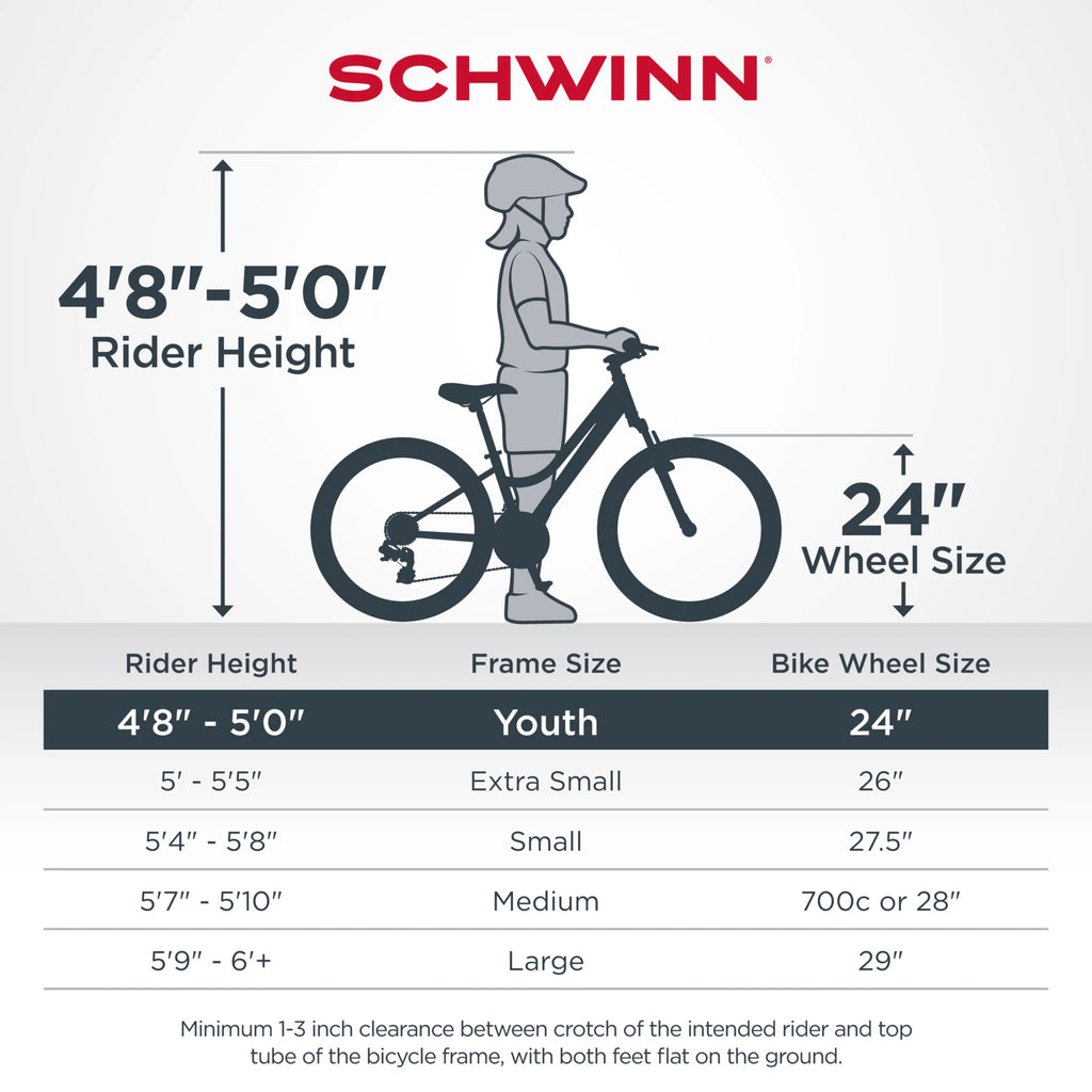 24-inch 21 Speeds Black Teal Mountain Bike G982