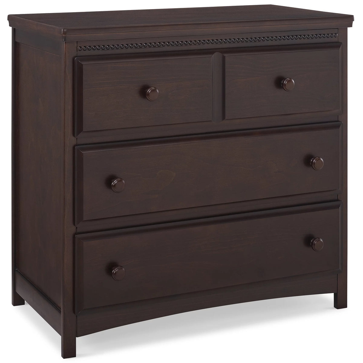 3 Drawer Dresser with Changing Top, Grey C3374
