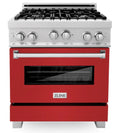 30 in. Gas Range with Red Matte Door A418472