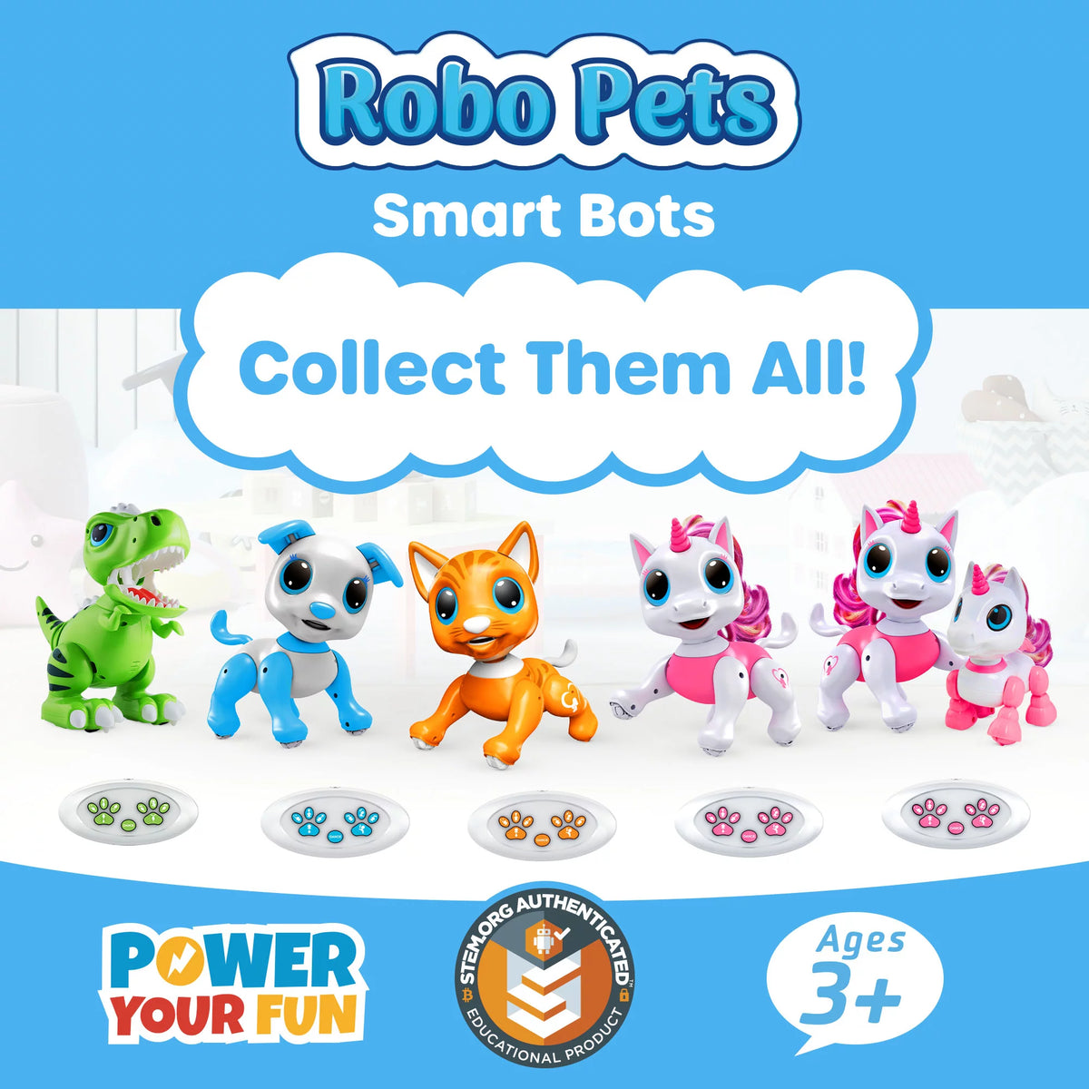 Robot Cat Toy with Hand Motion Gestures A58155
