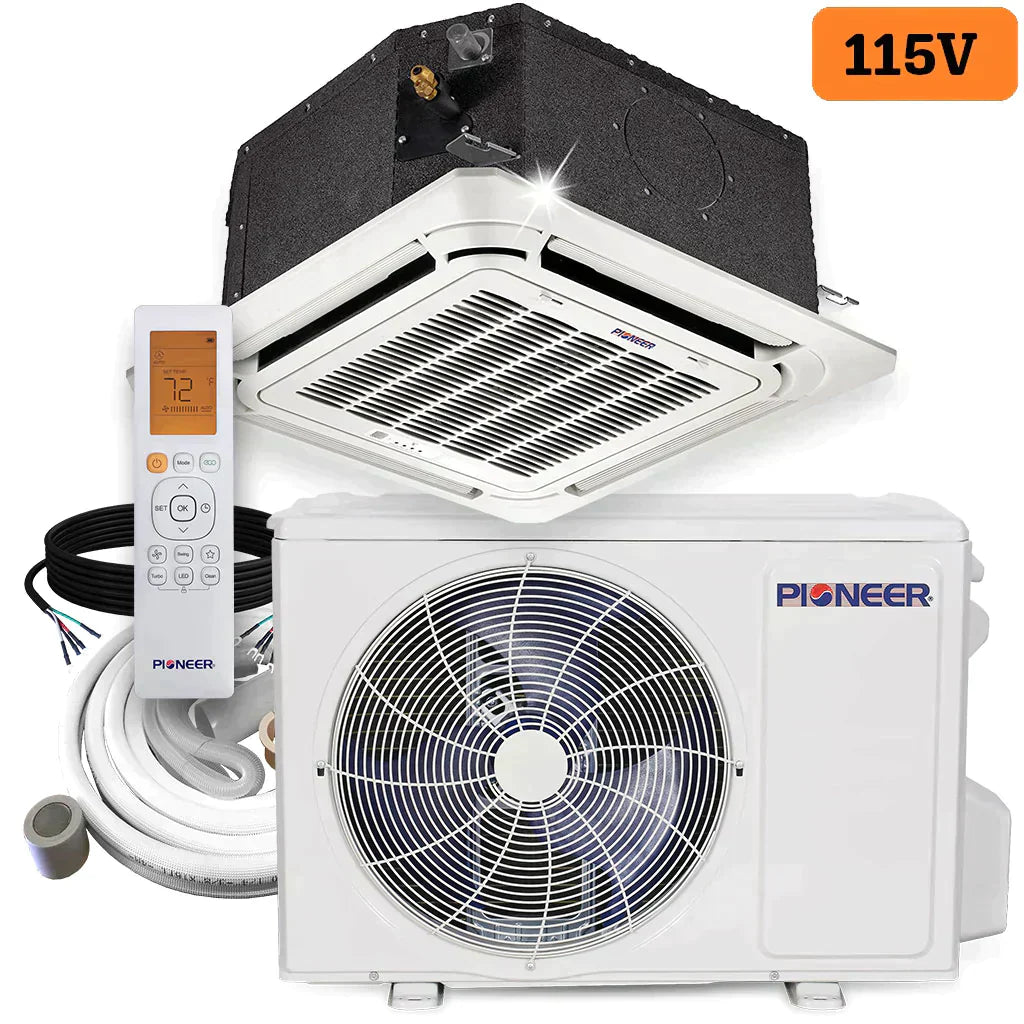 12,000 BTU 21.5 SEER 115V Mini-Split Air Conditioner Heat Pump V8741