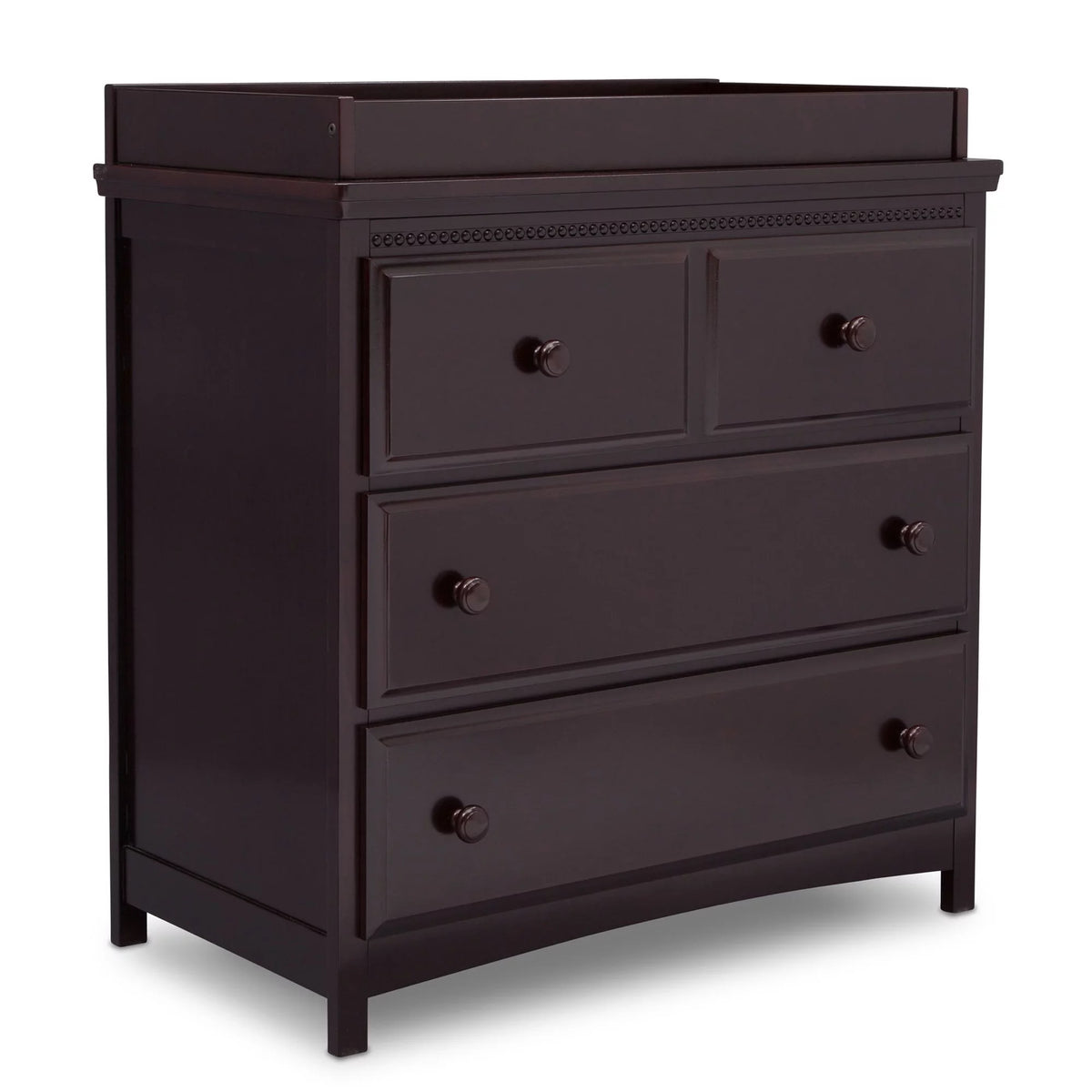 3 Drawer Dresser with Changing Top, Grey C3374