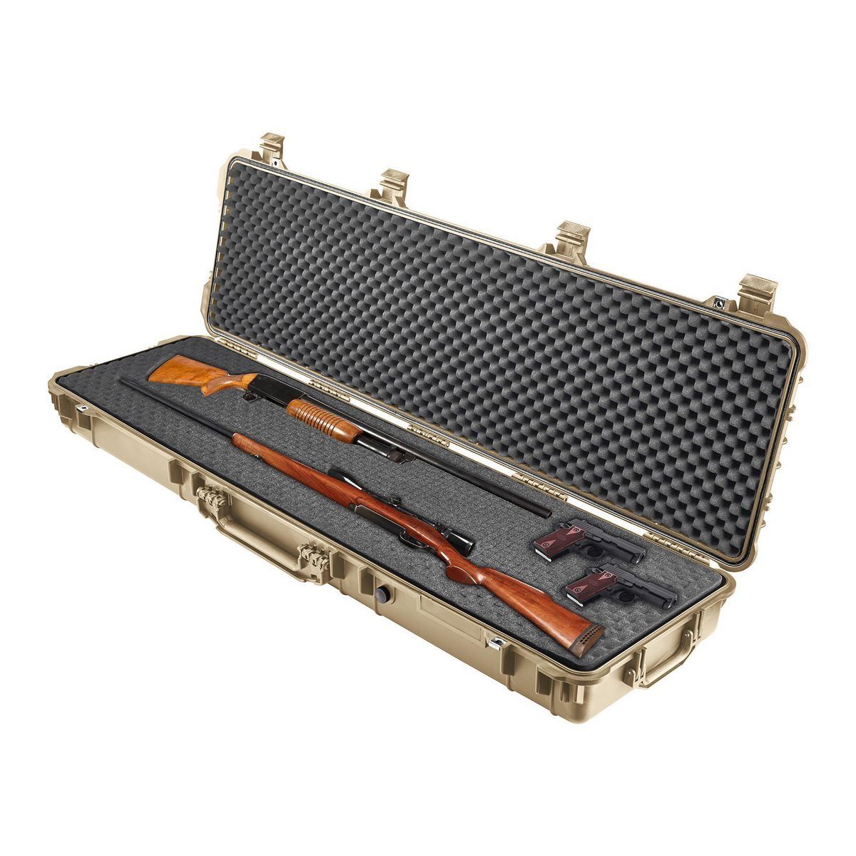9800 Weatherproof Protective Rifle Case, Long, Tan H628