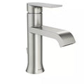 Single Handle Single Hole Bathroom Faucet Brushed Nickel Z458