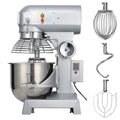 Commercial Food Mixer 20Qt 750W 3 Speeds Stainless Steel Bowl B75335