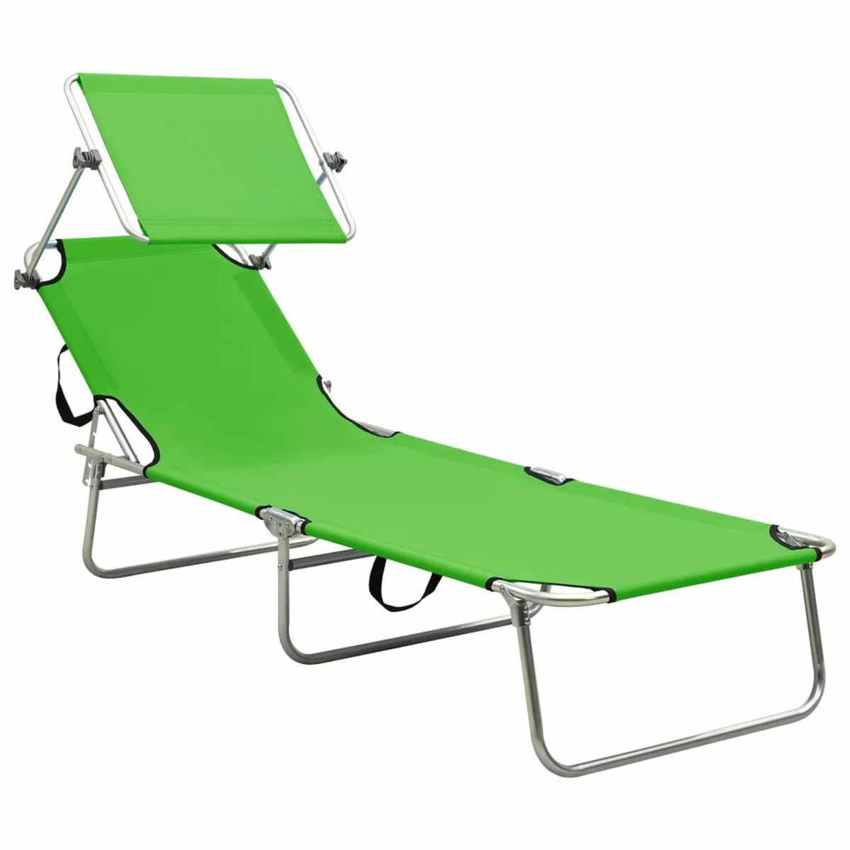 Green Foldable Outdoor Lounge Chaise Chair K8652