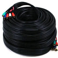 100ft 22AWG 5-RCA Component Video Audio Coaxial Cable Black P383