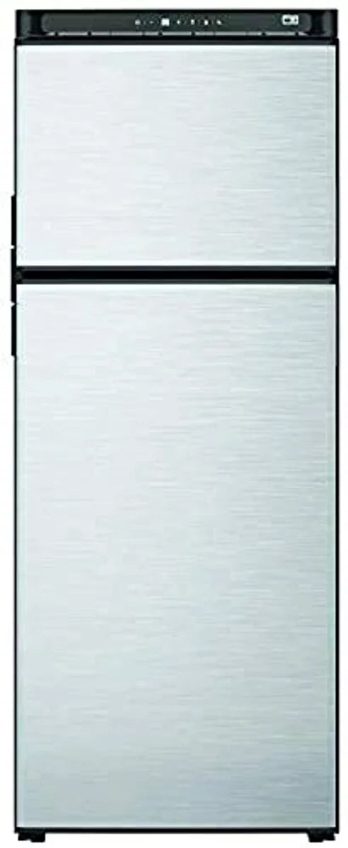 10 Cubic Feet 2 Door Refrigerator With Freezer, Black P9720