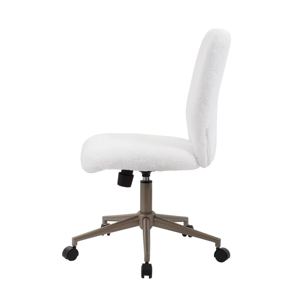 Adjustable Faux Fur Desk Chair X322