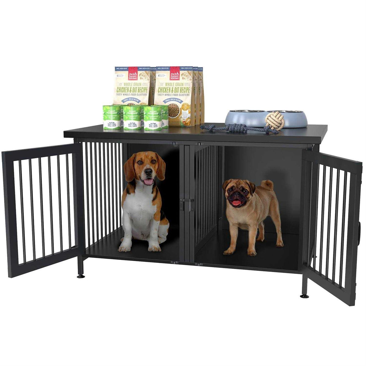 Double Dog Crate with Divider G57535