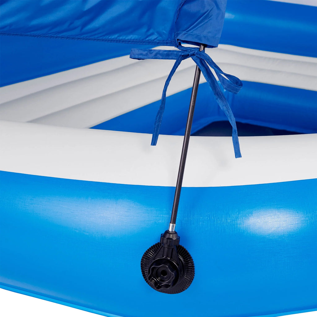 Inflatable Island Float with Oar 4-Pack P51844