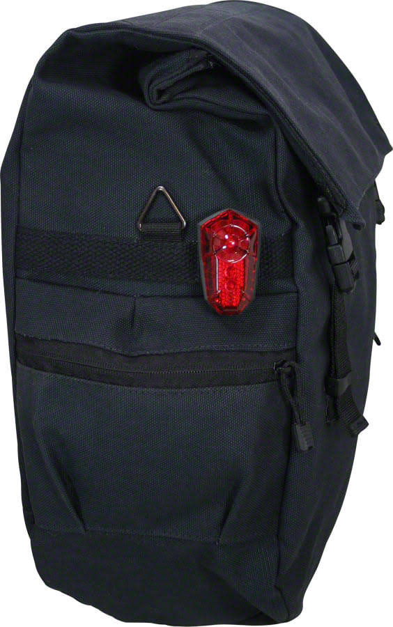 Waterproof Canvas Pannier - Black L23949