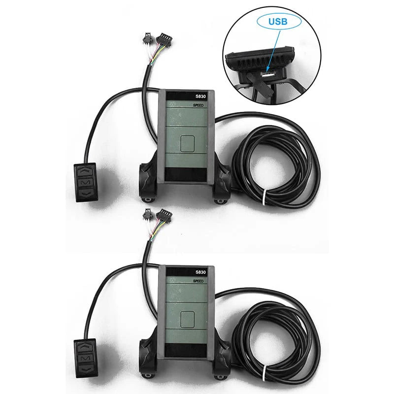 36/48V Waterproof Lcd Display Screen for Electric Bicycle F585