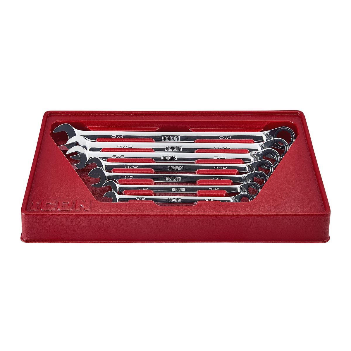 SAE Ratcheting Combination Wrench Set, 7-Piece E640