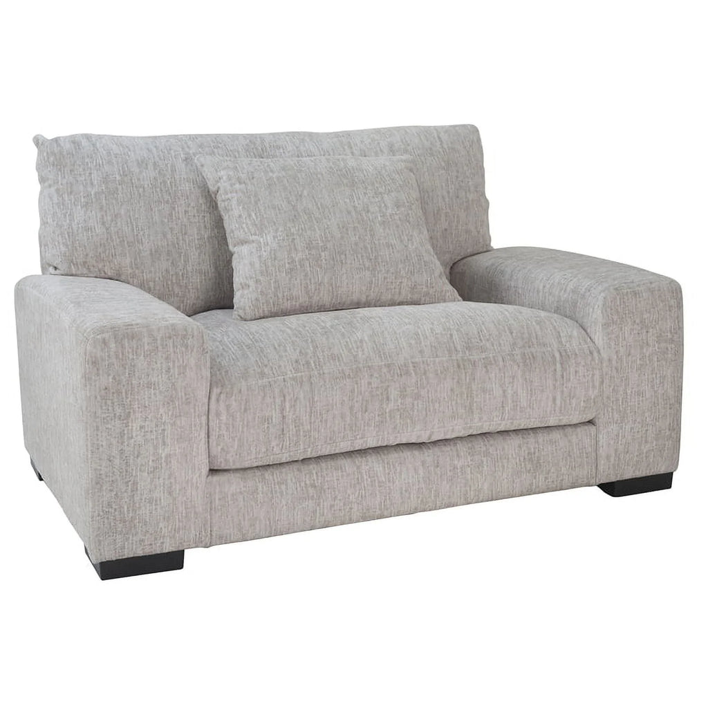 Cream Microfiber Chair U617