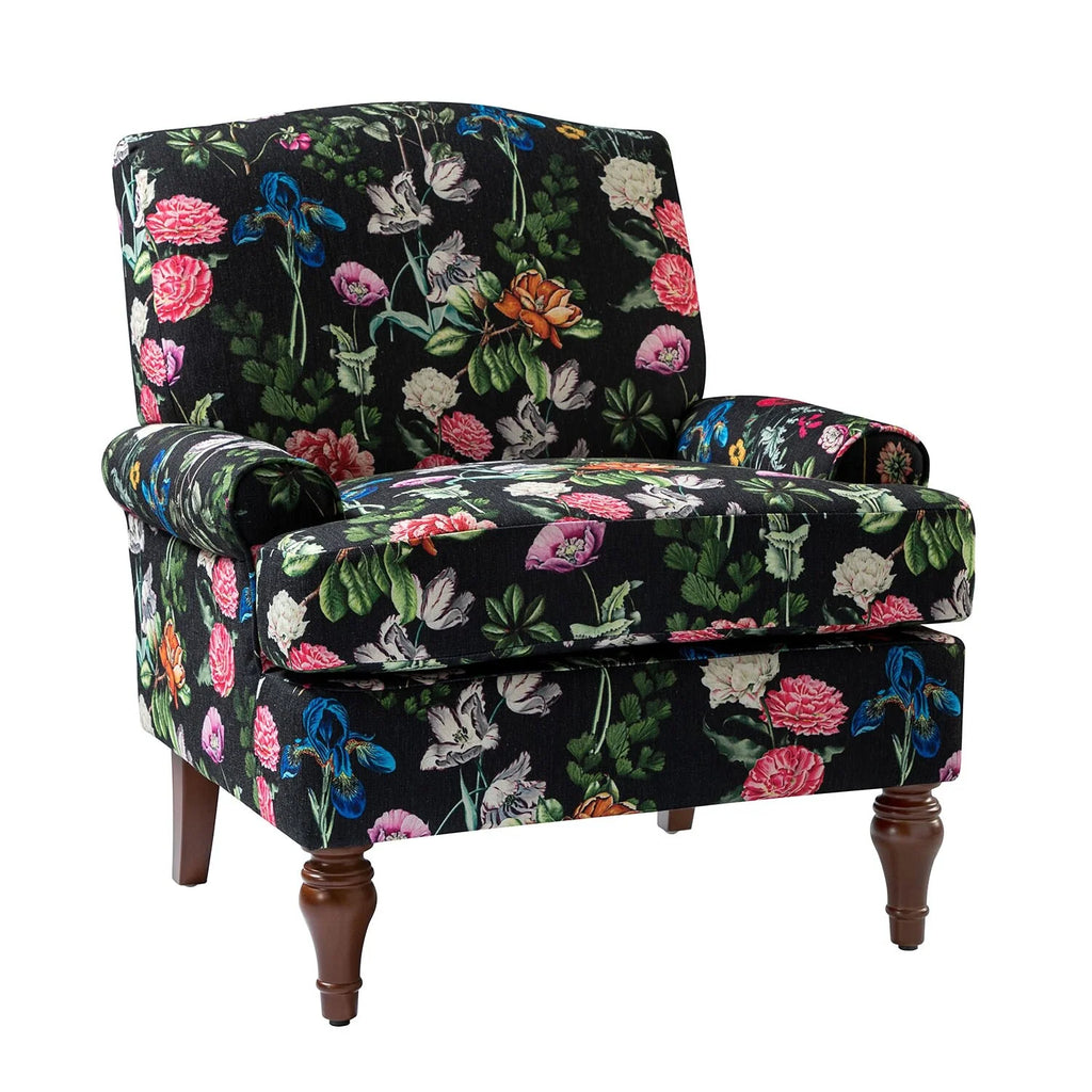 Wooden Upholstered Armchair B333259
