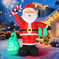 Inflatable Christmas Decorations with Built-in LED Light V7217