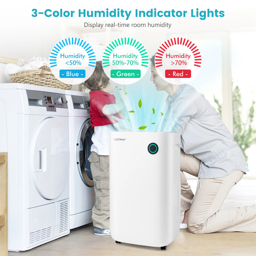 4500 Sq. Ft 73-Pint Dehumidifier with 5 Modes Q267460