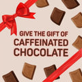 Caffeinated Chocolate Bites Caramel Gluten Free 50 Bites V955