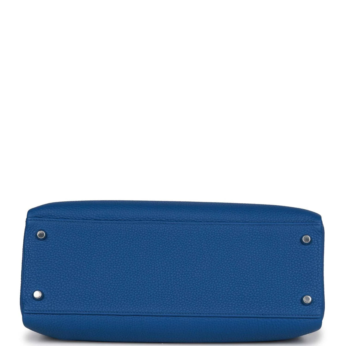 Bleu France Togo Palladium Hardware Handbag D969
