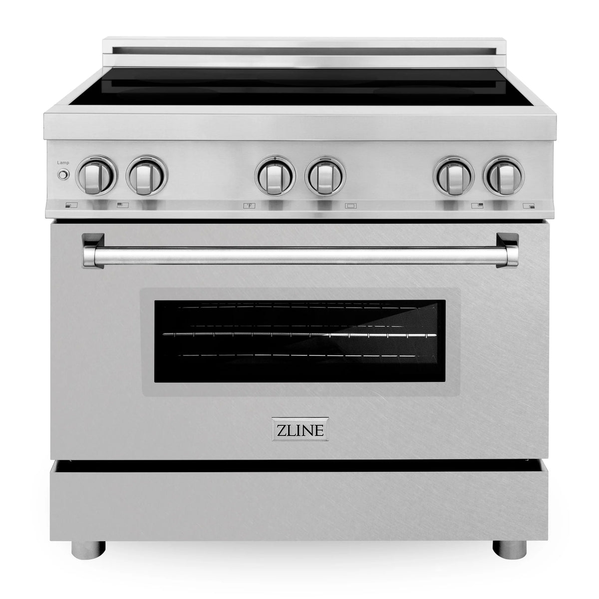 36 Inch 4.6 cu. ft. Induction Range with 4 Element Stove and Electric Oven S556