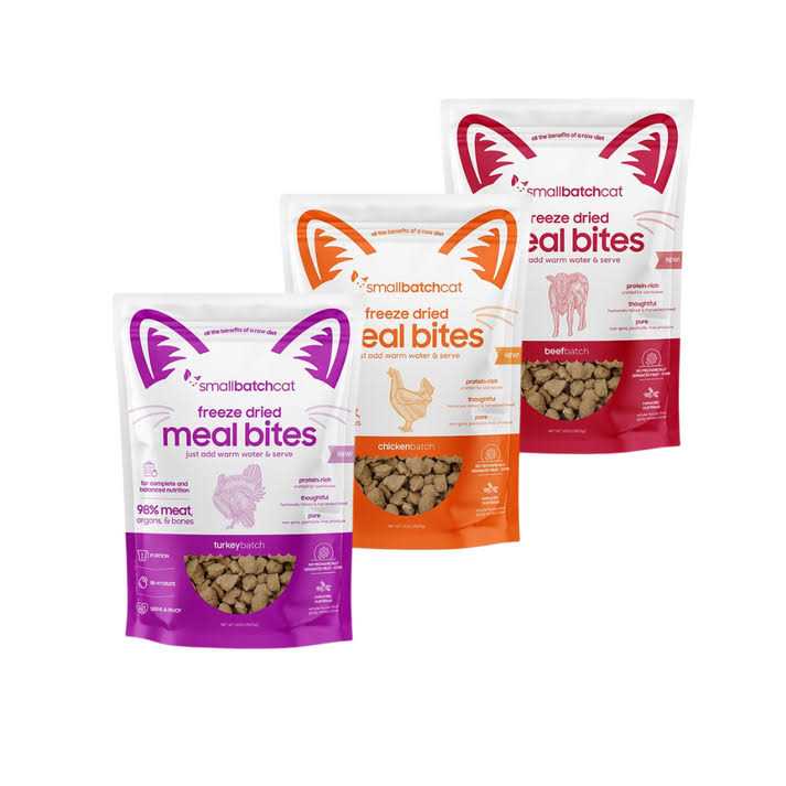 Freeze-Dried Cat Beef Meal Bites 10 oz N3146
