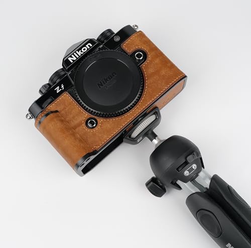 Handmade Genuine Leather Camera Half Case T496