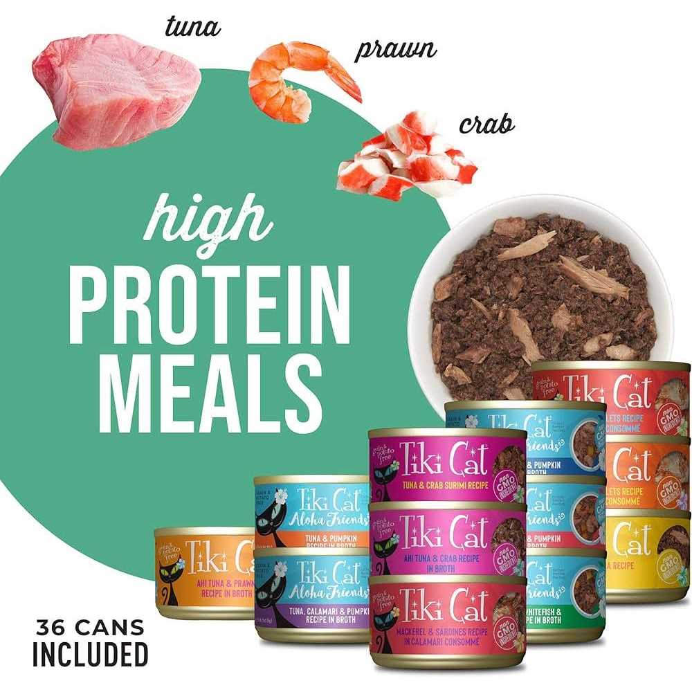 Grain-Free Wet Cat Food Variety Pack N898