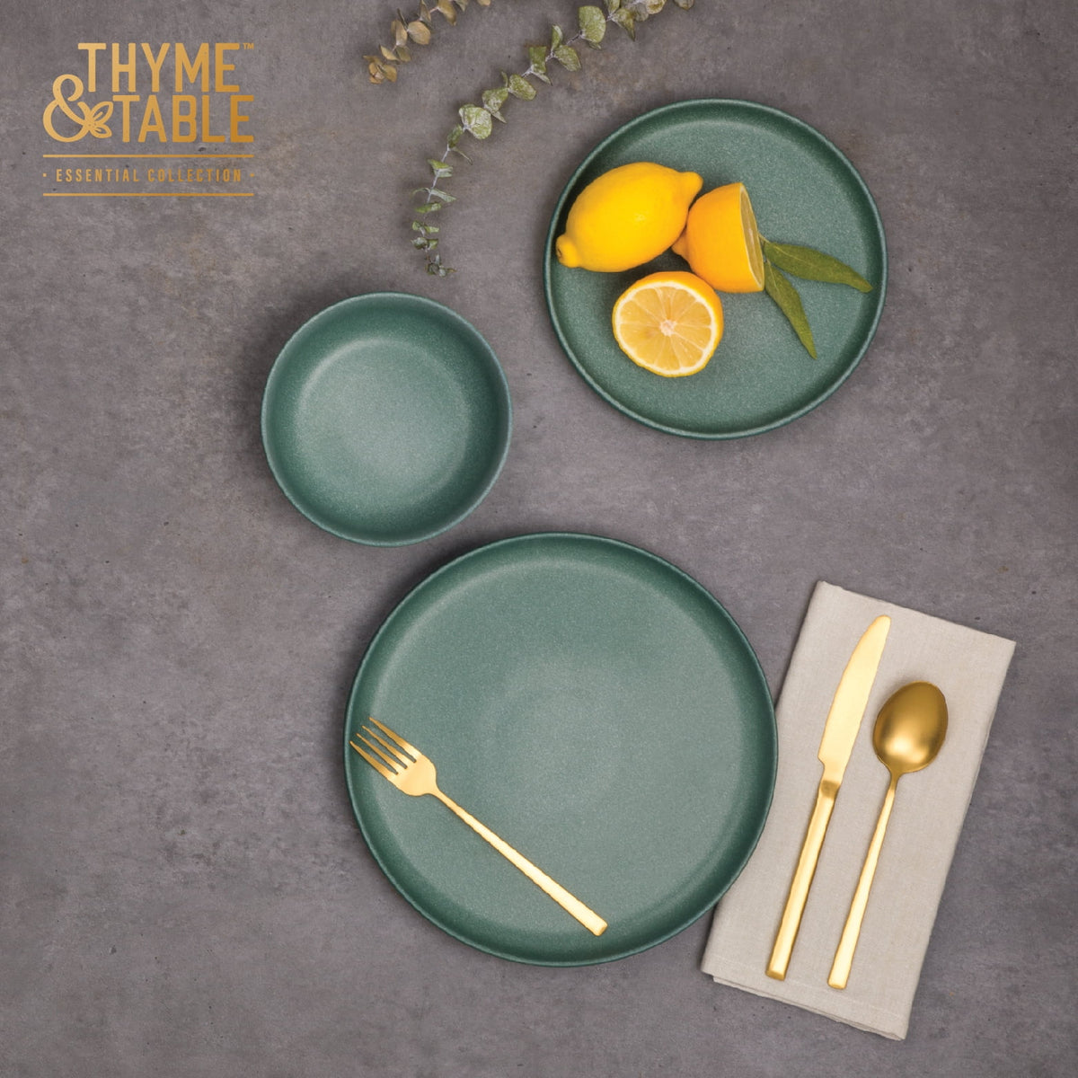 12-Piece Stoneware Dinnerware Set N97869