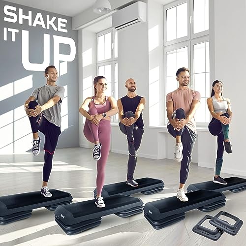 16"x16" Adjustable Risers for Aerobic Step Platform (Pair) N453