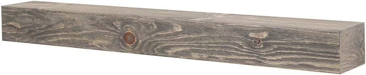 60-in Farmhouse Wood Fireplace Mantel Shelf W555760